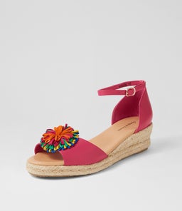 SAVEA DJ FUCHSIA BRIGHT LEATHER SUEDE