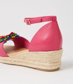 SAVEA DJ FUCHSIA BRIGHT LEATHER SUEDE