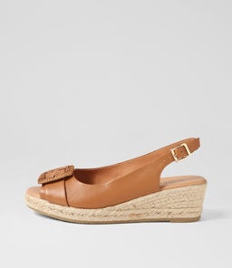 SALOSO DJ DK TAN NATURAL LEATHER BUCKLE