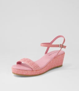 SABLE DJ PINK PRETTY PINK SYN RAFFIA LEATHER