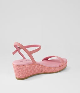 SABLE DJ PINK PRETTY PINK SYN RAFFIA LEATHER