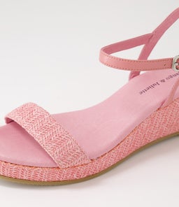 SABLE DJ PINK PRETTY PINK SYN RAFFIA LEATHER