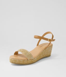 SABLE DJ TAN DK TAN SYN RAFFIA LEATHER