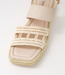 SHIMA DJ NOUGAT NOUGAT SYN RAFFIA LEATHER
