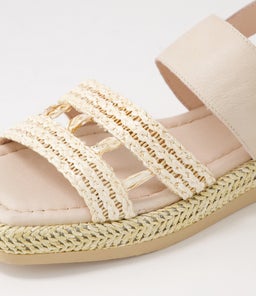 SHIMA DJ NOUGAT NOUGAT SYN RAFFIA LEATHER