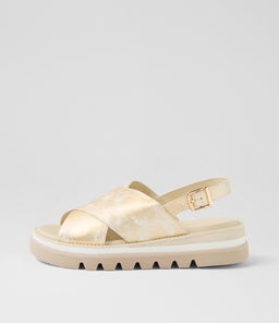 SASI DJ METALLIC SMUDGE LEATHER