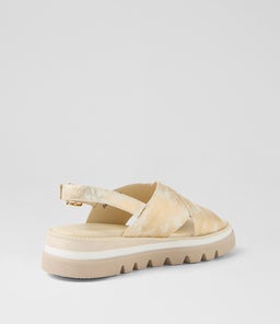 SASI DJ METALLIC SMUDGE LEATHER