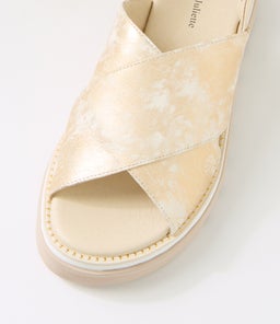 SASI DJ METALLIC SMUDGE LEATHER