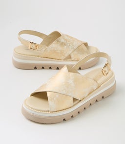 SASI DJ METALLIC SMUDGE LEATHER