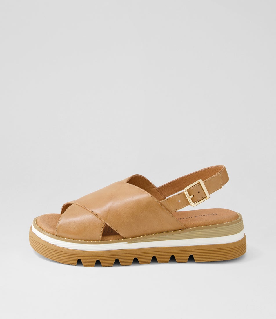 Sasi Tan Leather Sandals Sasi Tan Leather Sandals