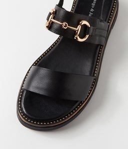 SABRI DJ BLACK LEATHER