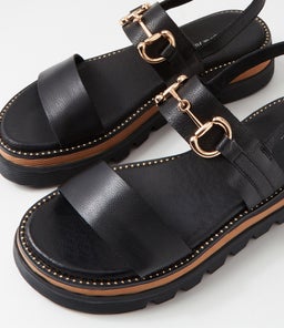 SABRI DJ BLACK LEATHER
