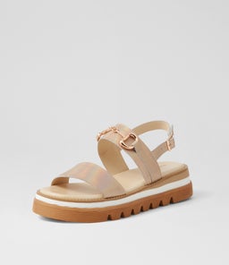 SABRI DJ GOLD PETROL SHRUNKEN LEATHER