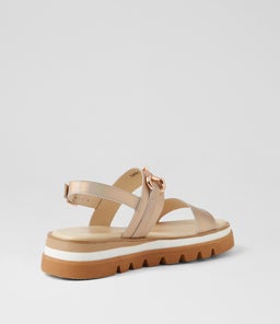 SABRI DJ GOLD PETROL SHRUNKEN LEATHER