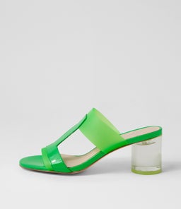 SLADE DJ LIME LIME PATENT VINYLITE