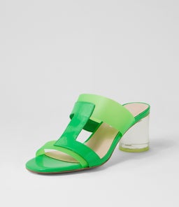 SLADE DJ LIME LIME PATENT VINYLITE