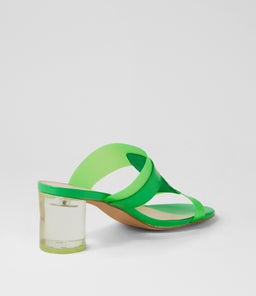 SLADE DJ LIME LIME PATENT VINYLITE