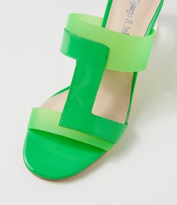 SLADE DJ LIME LIME PATENT VINYLITE