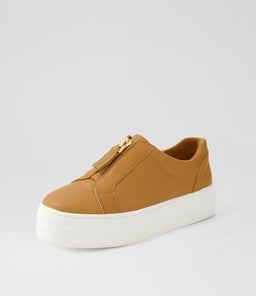 SIPPU DJ DK TAN WHITE SOLE LEATHER