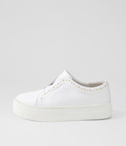 SYNTY DJ WHITE WHITE SOLE LEATHER