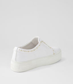 SYNTY DJ WHITE WHITE SOLE LEATHER