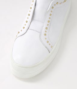 SYNTY DJ WHITE WHITE SOLE LEATHER