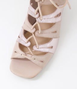 URAME DJ CAFE ROSE GOLD PEBBLE LEATHER