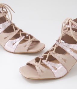 URAME DJ CAFE ROSE GOLD PEBBLE LEATHER