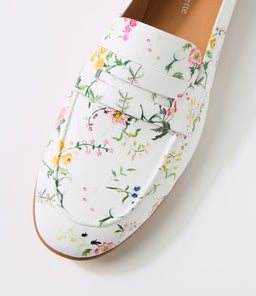 ULANI DJ OFF WHITE BOUQUET LEATHER