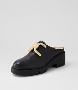 UMATTA DJ BLACK BLACK SOLE LEATHER