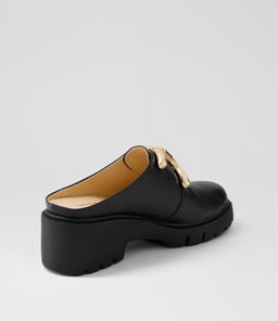 UMATTA DJ BLACK BLACK SOLE LEATHER