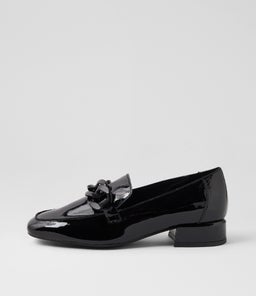VIVEK DJ BLACK PATENT LEATHER