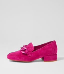 VIVEK DJ FUCHSIA SUEDE