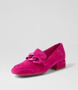 VIVEK DJ FUCHSIA SUEDE