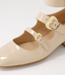 VOSLO DJ LATTE PATENT LEATHER