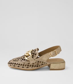 VOOPER DJ GOLD CRACKLE LEATHER