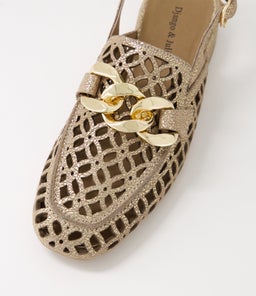 VOOPER DJ GOLD CRACKLE LEATHER