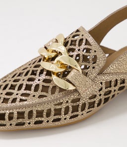 VOOPER DJ GOLD CRACKLE LEATHER