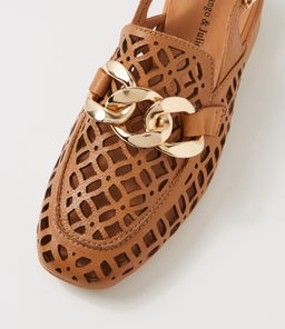 VOOPER DJ DK TAN LEATHER