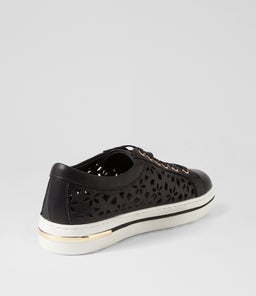 WIM DJ BLACK WHITE SOLE LEATHER