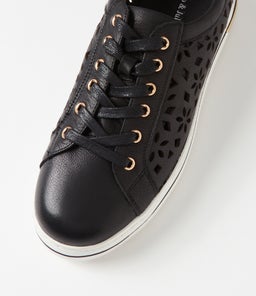WIM DJ BLACK WHITE SOLE LEATHER