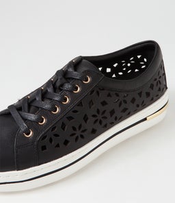 WIM DJ BLACK WHITE SOLE LEATHER