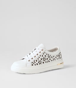 WIM DJ WHITE WHITE SOLE LEATHER