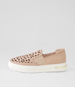 WILLETT DJ ROSE WHITE SOLE LEATHER ELASTIC