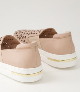 WILLETT DJ ROSE WHITE SOLE LEATHER ELASTIC