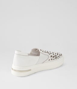 WILLETT DJ WHITE WHITE SOLE LEATHER ELASTIC