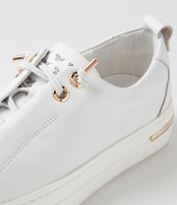 WATTEL DJ WHITE WHITE SOLE LEATHER
