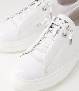 WATTEL DJ WHITE WHITE SOLE PATENT LEATHER