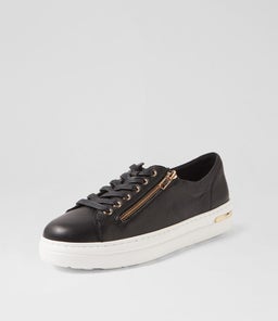 WOVI DJ BLACK WHITE SOLE LEATHER