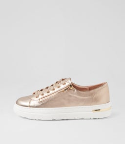 WOVI DJ CHAMPAGNE WHITE SOLE LEATHER